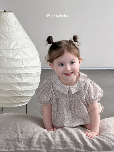 JE695｜(66-90cm) 田園碎花包屁衣12