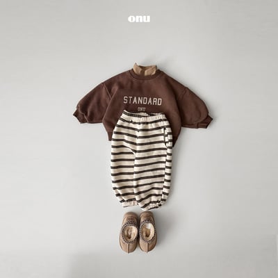 onu 38｜(70cm-115cm) 簡約英字休閒上衣9