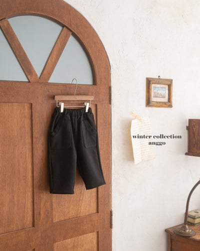 anggo21｜(75cm-120cm) 雙口袋簡約棉褲21