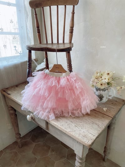 Azalea12｜(85-112cm) 蕾絲花長裙3