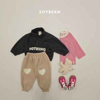 Soybean18｜(75cm-118cm) 撞色條紋上衣7
