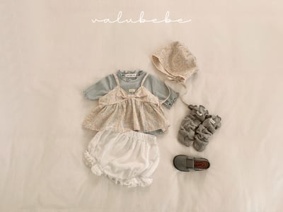 Valubebe 36｜(65-80cm) 壓花蕾絲燈籠褲9