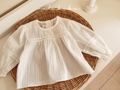 Valubebe74｜(65-90) 蕾絲襯衫9