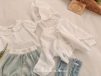 Valubebe 81｜(Free) 蕾絲方巾帽8