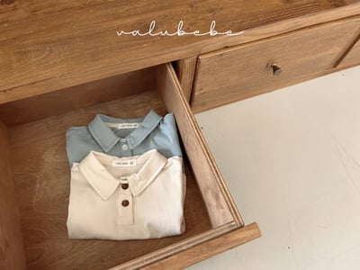 Valubebe 70｜(65-90cm) 鈕釦襯衫上衣3