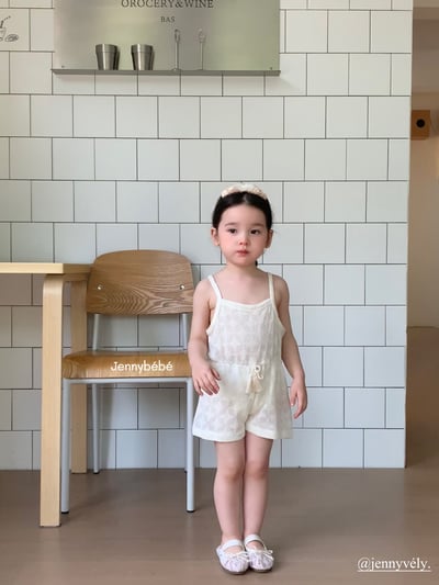 JE15｜(80-120cm) 透氣細肩連身衣6