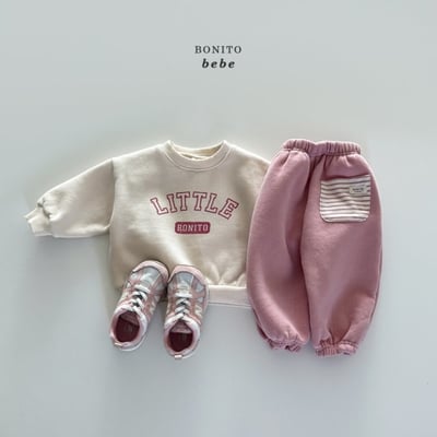 Bonito77｜(3m-18cm) 英字印花休閒上衣6