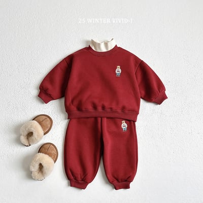 vivid97｜(78cm-125cm) 經典小熊休閒套裝11