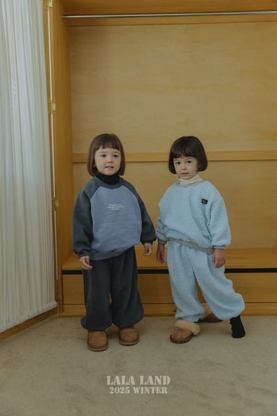 lala land61｜(75cm-120cm) 5色刷毛小黑標束口褲4