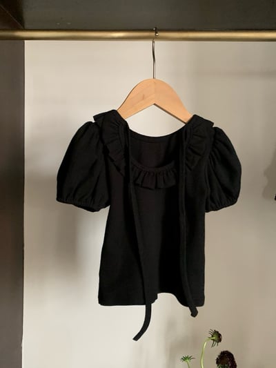 JE48｜(73-120cm) 花邊領露背上衣10