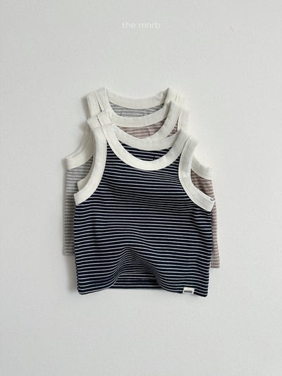 MiniRobe26｜(70-110) 撞色條紋背心9