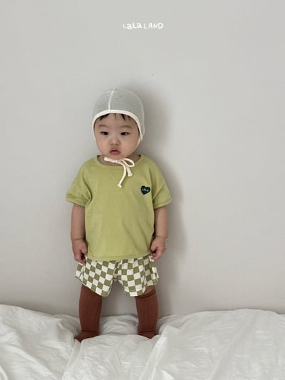 lala land08｜(3m-18m) 4色經典LOGO愛心上衣5