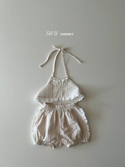 SO.U30｜(6m-4y) 線條綁帶套裝6