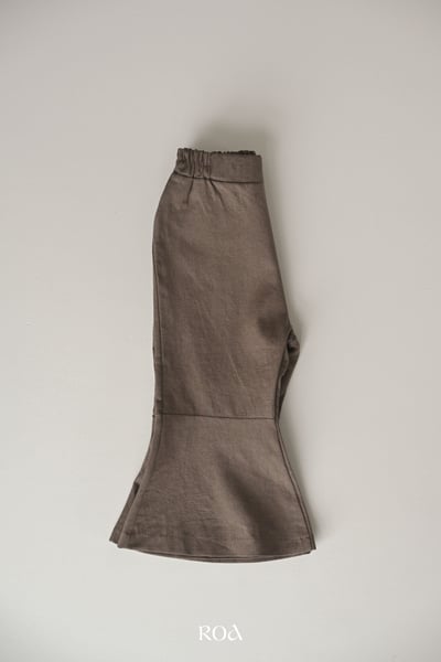 ROA31｜(6m-18m) 2色素面大喇叭褲5