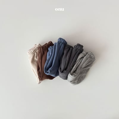 onu 25｜(70cm-115cm) 經典素面縮口褲3