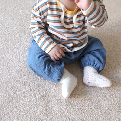 LEMONADE11｜(55cm-85cm) 2色撞色條紋上衣5