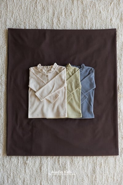 ALADIN11｜(75cm-114cm) 荷葉領邊鈕扣上衣1