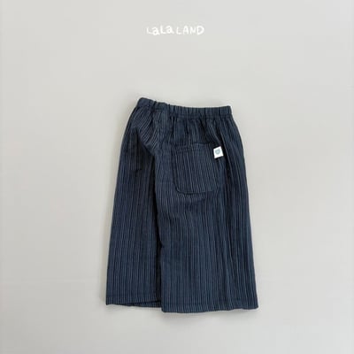 lala land67｜(75-120cm) 2色條紋九分長褲25