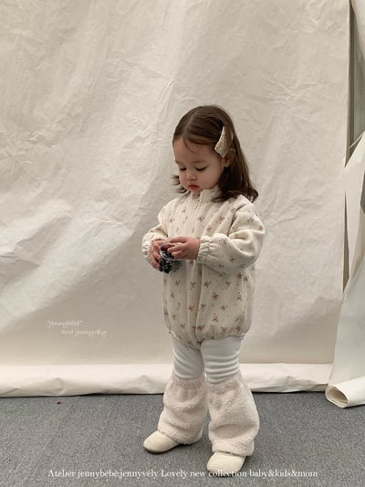 JE 422｜(100-110cm)  白素色打底褲（含襪套）17