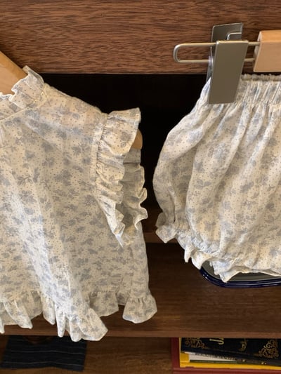 JE47｜(73-100cm) 無袖碎花套裝25