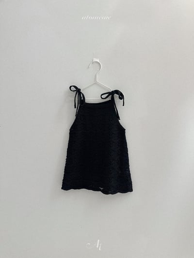 Atomeme08｜(70-110) 針織綁帶洋裝8