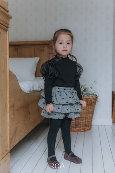 ROA18｜(80cm-120cm) 2色公主泡泡袖上衣14