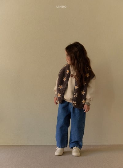 Lindo36｜(80cm-125cm) 經典直筒牛仔褲17