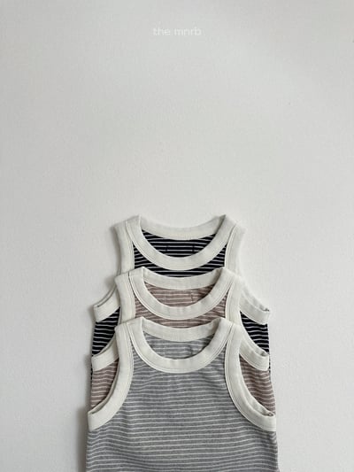 MiniRobe26｜(70-110) 撞色條紋背心8