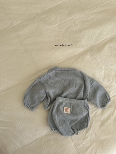 Bloom.b23｜(0m-18m) 針織包屁燈籠褲5