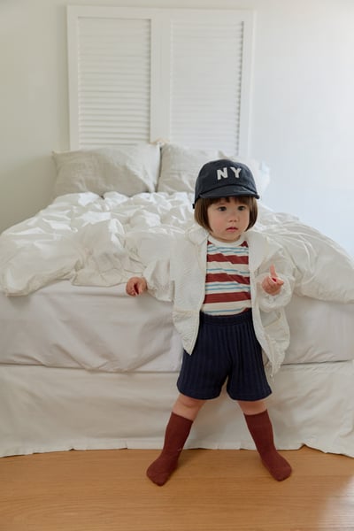 onu47｜(70cm-115cm) 泡泡紗拉鍊連帽外套9