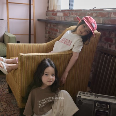 BEAN19｜(65-120cm MOM) 早午餐字母上衣11