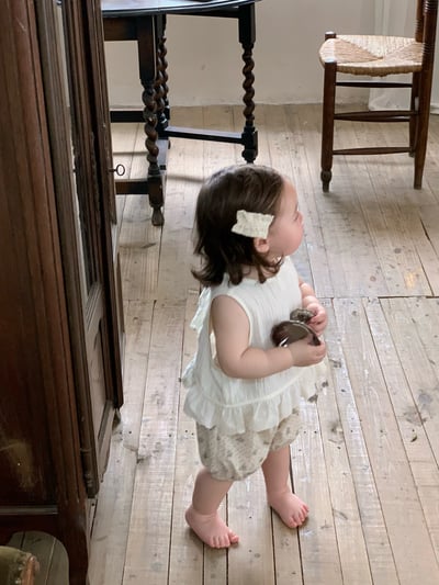 JE39｜(73-100cm) 花邊背心碎花短褲套裝7