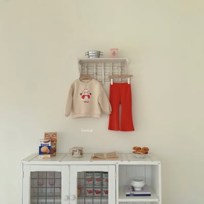 Fondue 12｜(75cm-120cm)  圍巾貓休閒上衣4