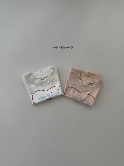 Bloom.b44｜(55cm-118cm) 愛心小熊印花上衣7