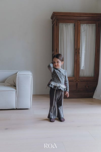 ROA22｜(80cm-120cm) 2色蕾絲蛋糕裙擺上衣19