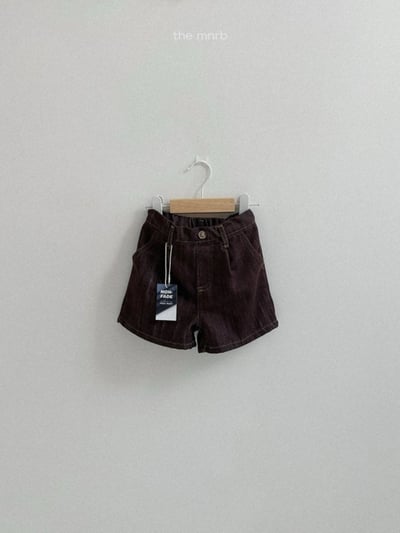 MiniRobe08｜(70-110) 牛仔滾邊線短褲11