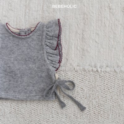 Bebe holic09｜(free) 荷葉綁帶背心6