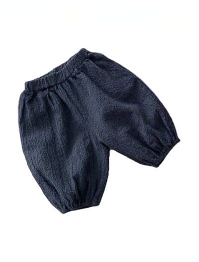 NUNU BIEL07｜(75-115cm) 簡約彈簧褲8