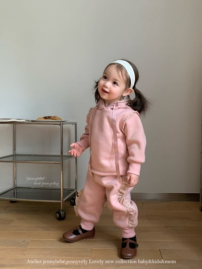 JE 407｜(73-110cm)  休閒荷葉邊套裝20