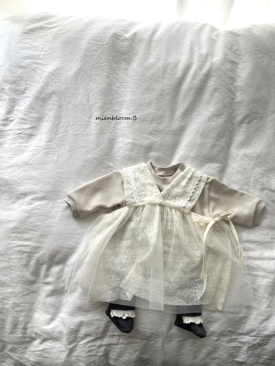 Bloom.b44｜(0m-24m/85cm-125cm) 蕾絲薄紗背心洋裝17