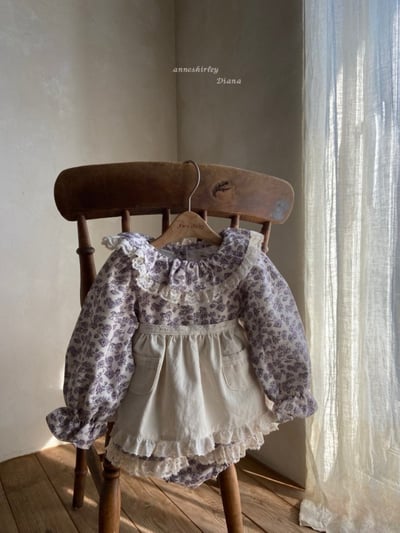 Anne Shirley06｜(3m-22m) 2色蕾絲花邊領包屁洋裝21