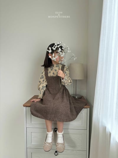 Monpetitbebe09｜(70cm-110cm) 復古吊帶洋裝18
