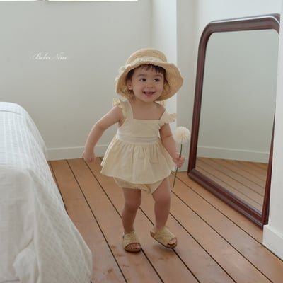 bebe nine37  (6m-24m) 3色小荷葉蛋糕套裝10