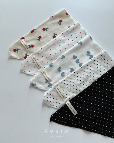 AOSTA67｜(Free) 5款夏季三角造型圍巾3