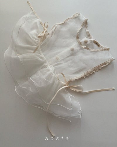 AOSTA61｜(Free) 蕾絲蛋糕裙背心2