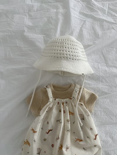 MiniRobe21｜(70-110) 無袖吊帶連身褲17