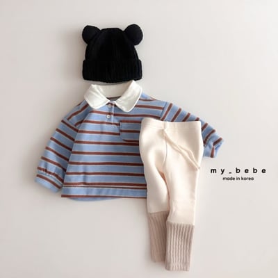 my_bebe36｜(12m~6y) 小熊反折毛帽6