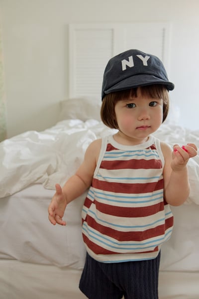 onu07｜(70cm-115cm) 條紋無袖背心2