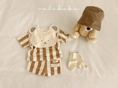 Valubebe 54｜(65-90cm) 條狀毛圈褲10