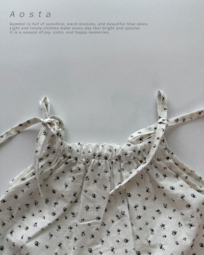 AOSTA36｜(6m-5y) 2款綁帶蝴蝶結上衣6